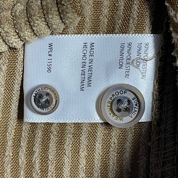 Weatherproof Mens Medium Kangaroo Comfort Thick Corduroy Button Shirt NEW - Picture 7 of 10